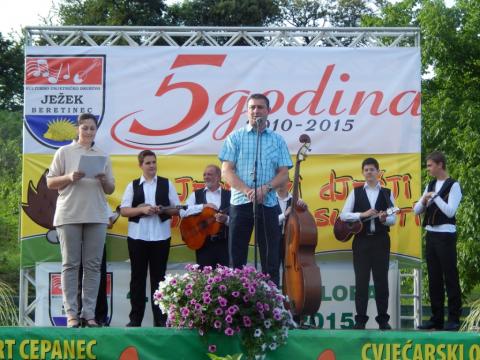 Zamjenik načelnika Općine Beretinec otvara prve Ježekove dječje folklorne susrete